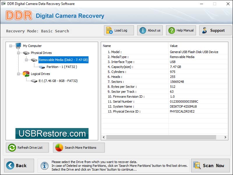 Digital Camera Data Restore Windows 11 download