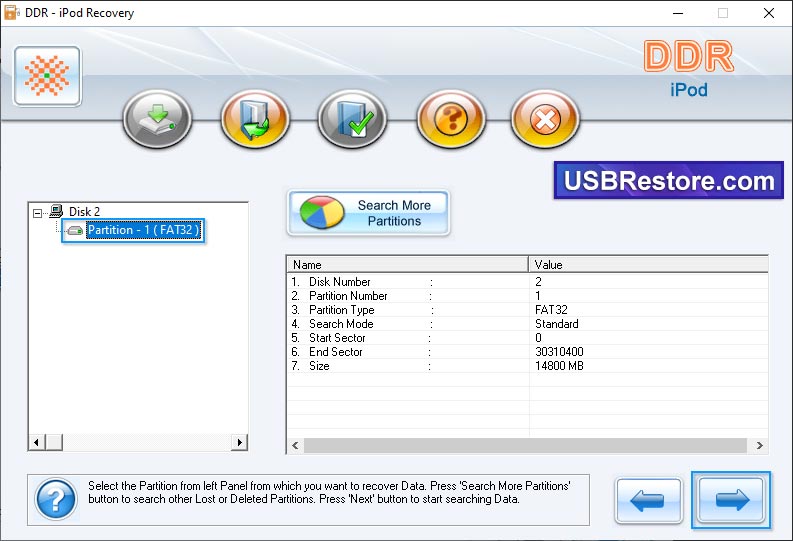 Select partition